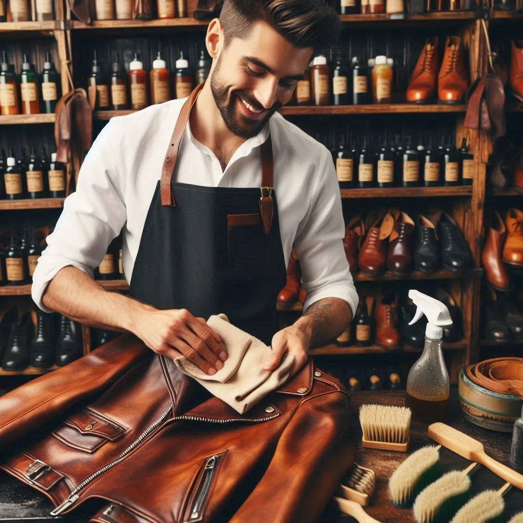 Leather Jacket Cleaning Service