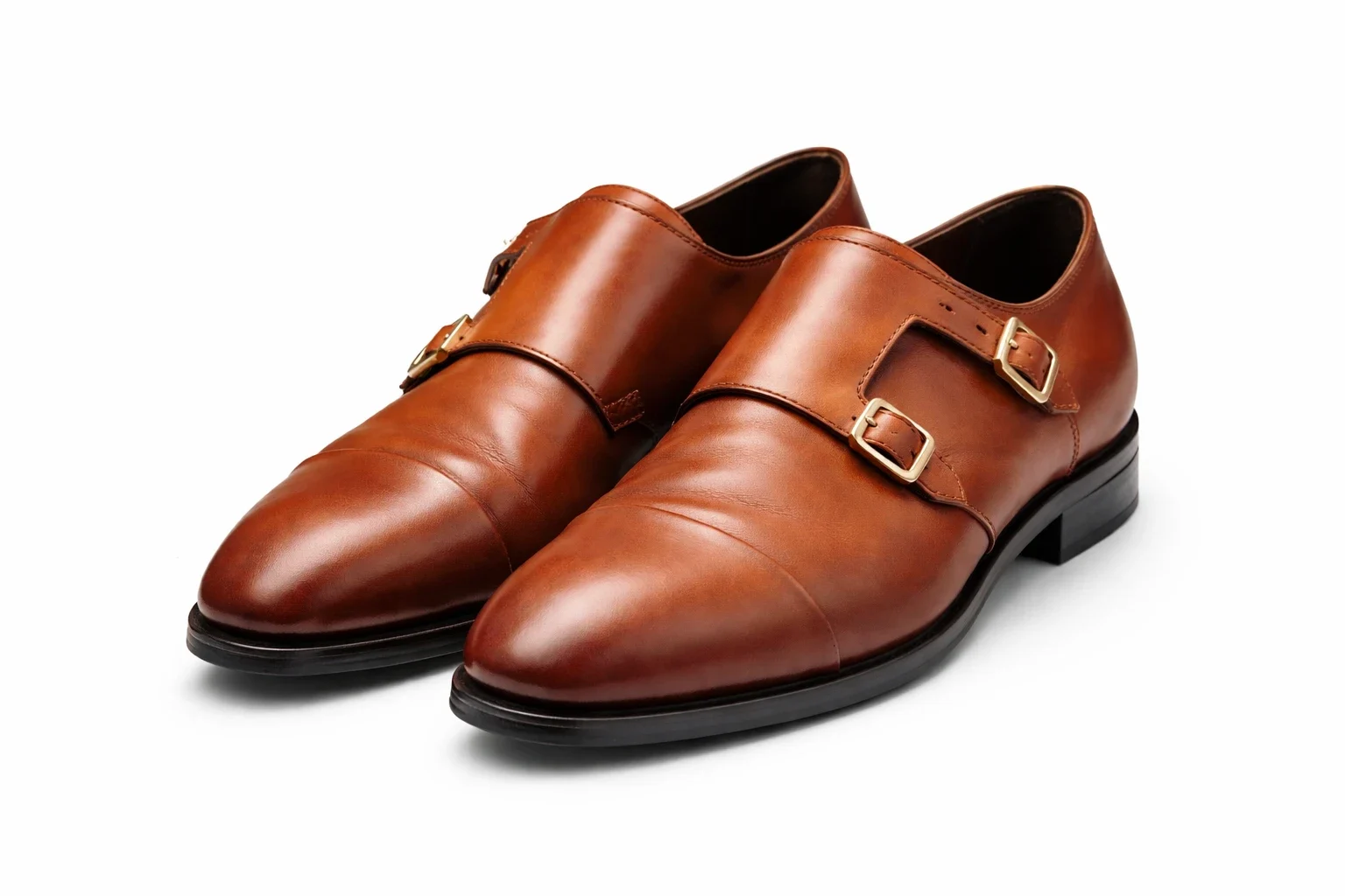 a leather shoe cleaning and recoloring by cobbler